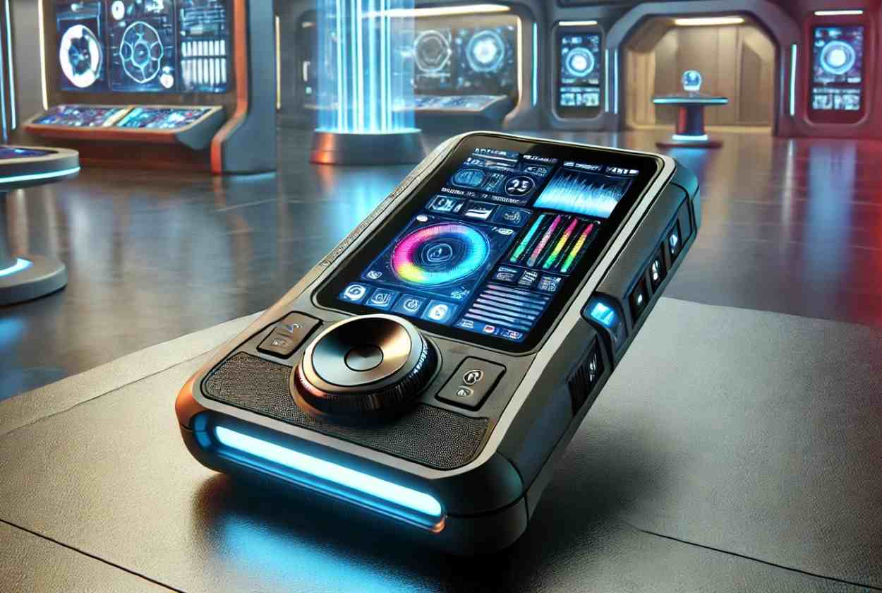 L'immagine di un tricorder ricreata dall'AI - Foto GTNews