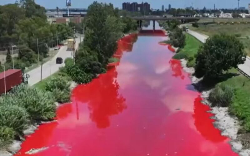 Il fiume diventa rosso sangue: mistero a Buenos Aires